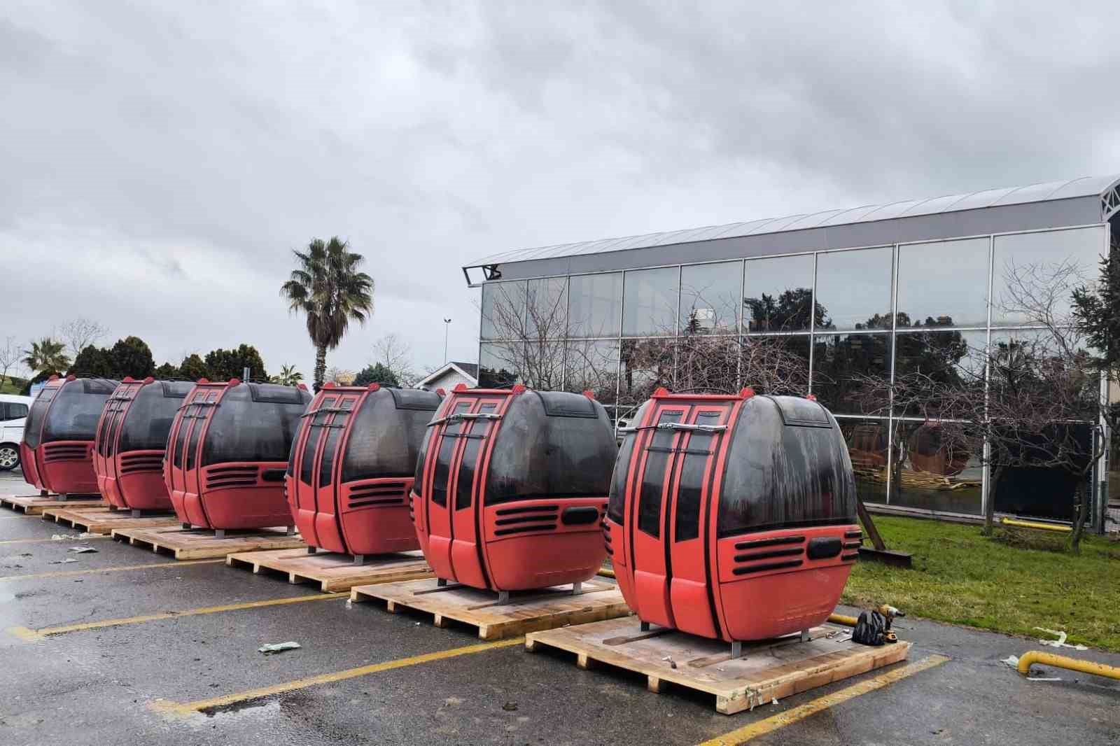 Samsun’daki teleferik yenilendi