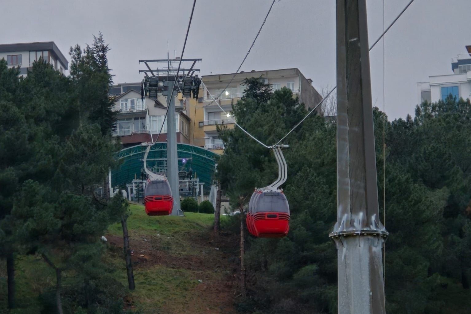Samsun&rsquo;daki teleferik yenilendi
