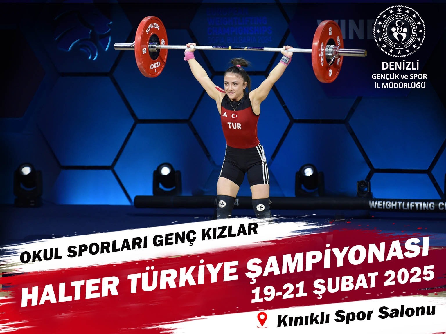 Denizli&rsquo;de T&uuml;rkiye halter şampiyonası i&ccedil;in hazırlıklar başladı
