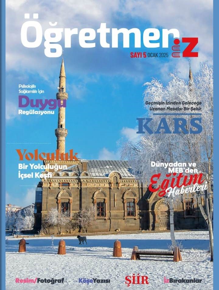 Öğretmen Doğan’ın ’Ey Oğul Beni An’ isimli şiiri ’ÖğretmenİZ’ dergisinde