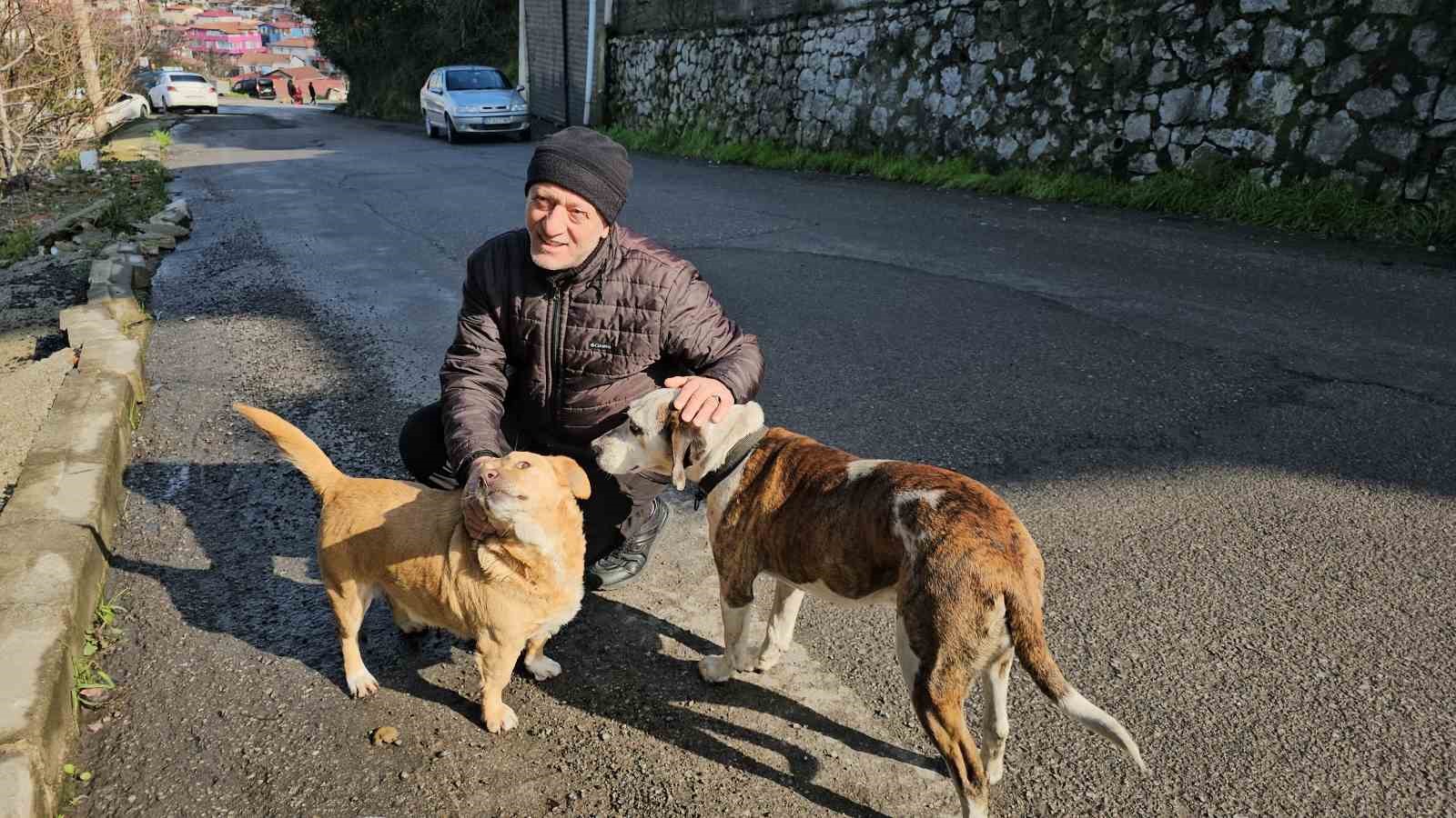 Köpeğin vefası herkesi duygulandırdı
