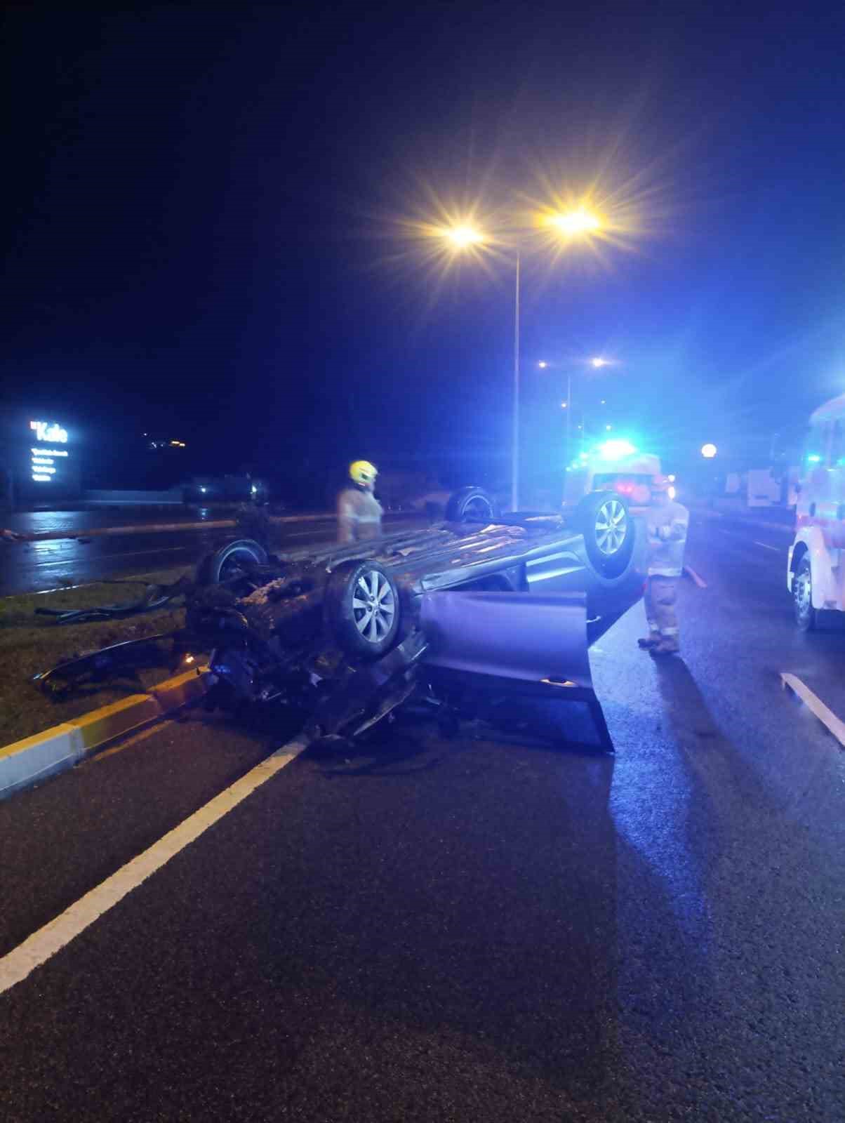 Edremit’te meydana gelen trafik kazasında 1 kişi yaralandı.