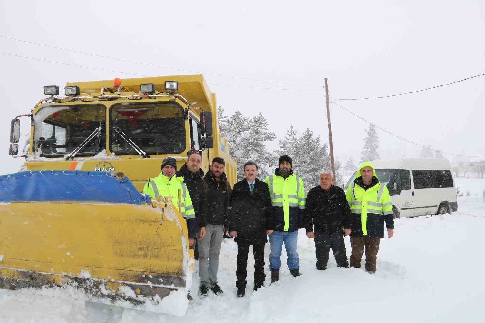Sinop’ta 9 günde 10 bin km yol açma çalışması