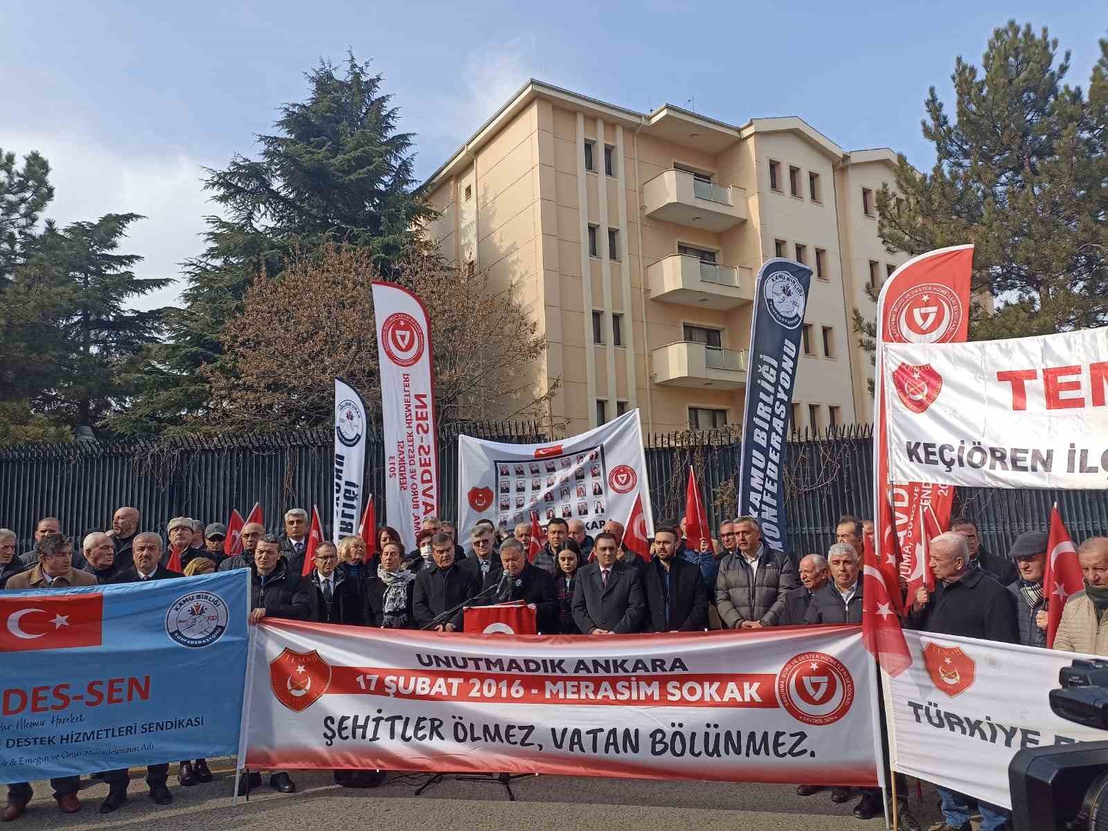 SAVDES-SEN ve TEMAD, Merasim Sokak saldırısının 9’uncu yıl dönümünde şehitleri andı