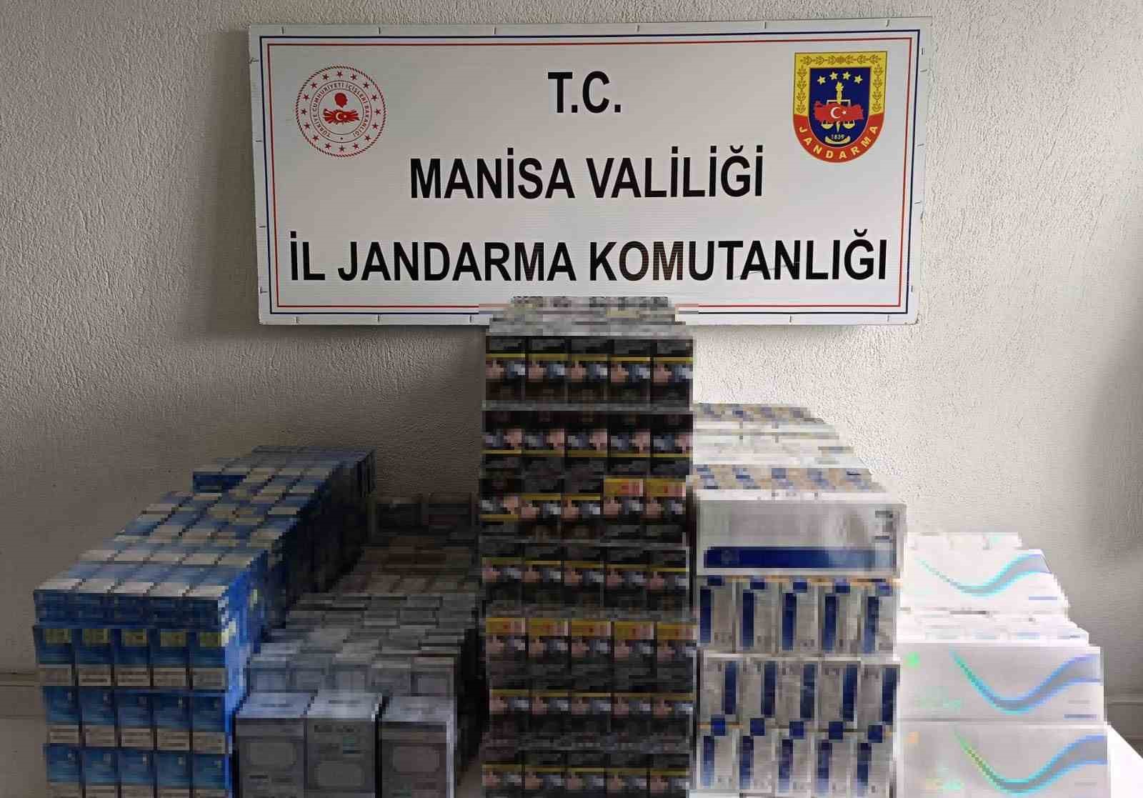 Yolcu otobüsünde 2 bin 500 adet bandrolsüz sigara ele geçirildi