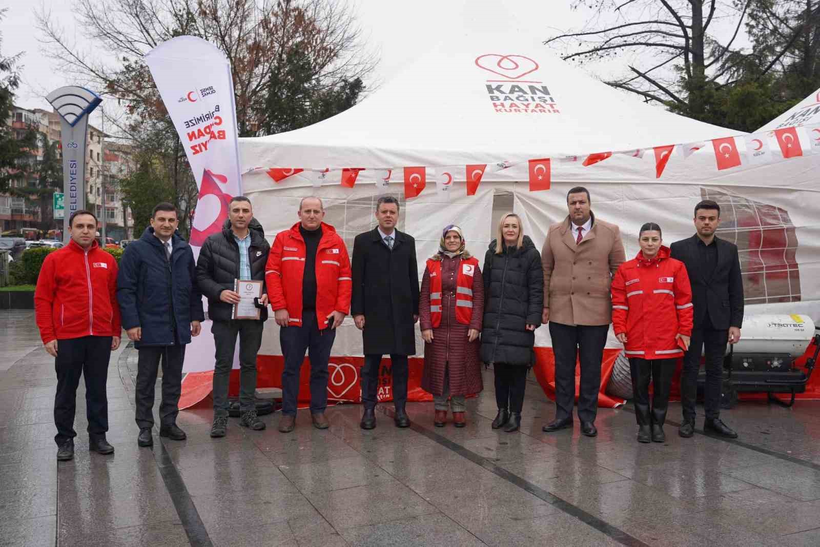 Kızılay’dan Çorlu’da kan bağışı kampanyası