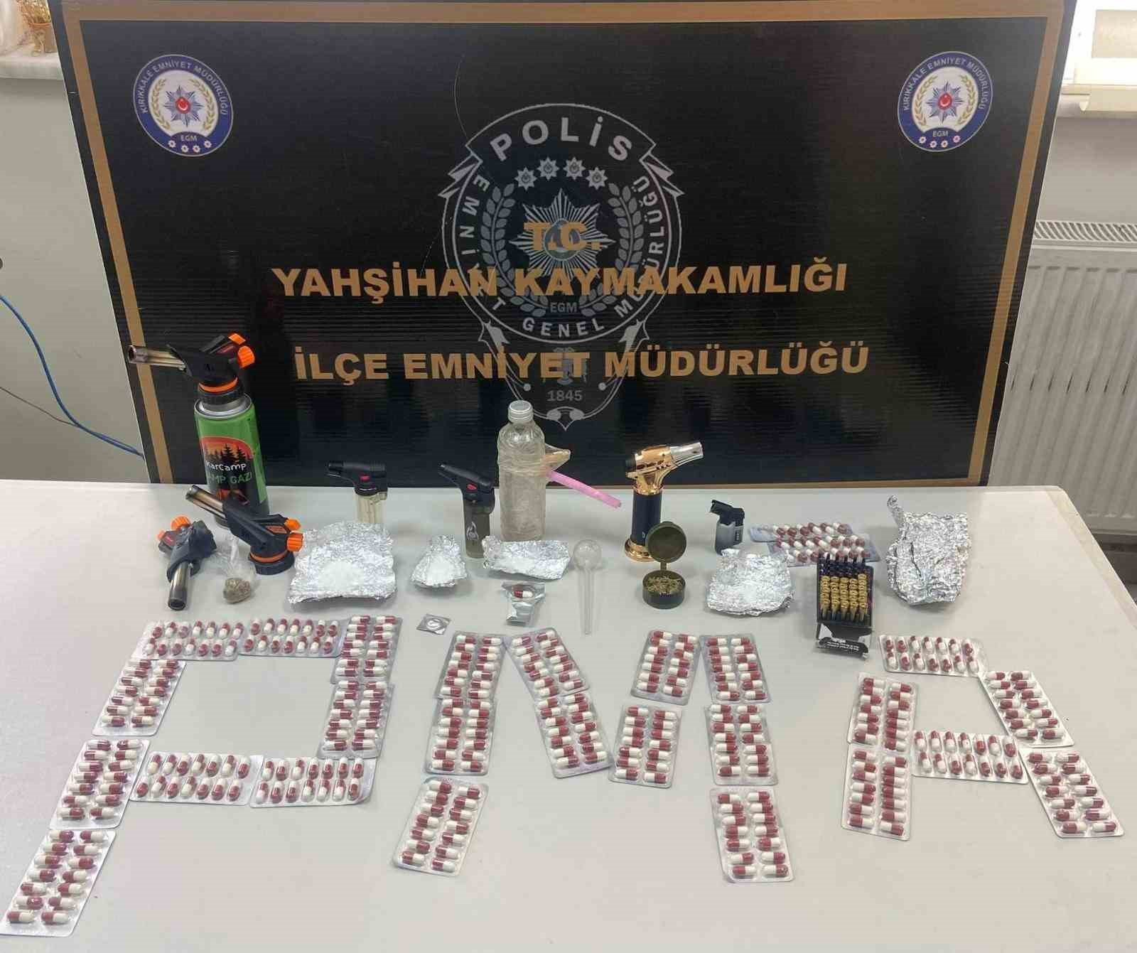 Yahşihan’da uyuşturucu operasyonunda 1 tutuklama