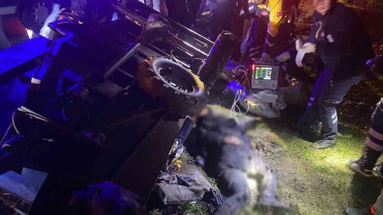 Düzce’de patpat takla attı: 1 ölü