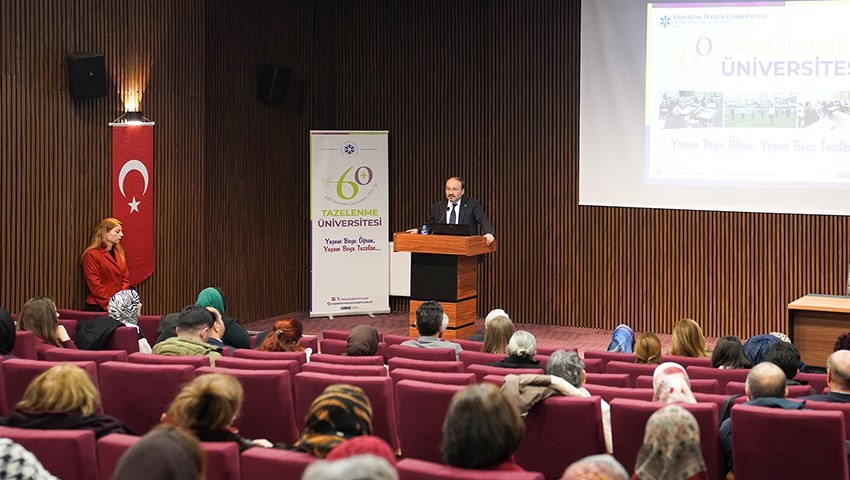 ETÜ’de 60+ Tazelenme Üniversitesi Öğrencileri ders başı yaptı