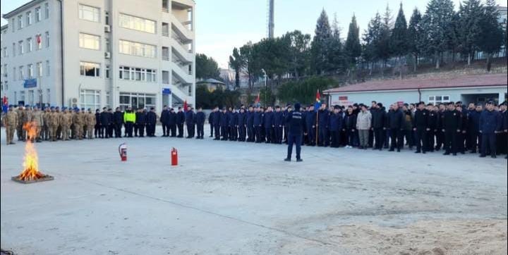 Bilecik&rsquo;te jandarma personeline yangın eğitimi
