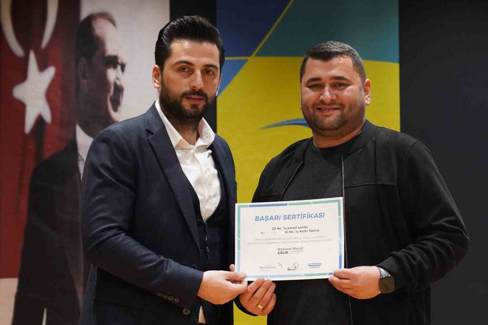 Beylikdüzü hobi bahçeleri’nin 6’ncı dönem kurası çekildi