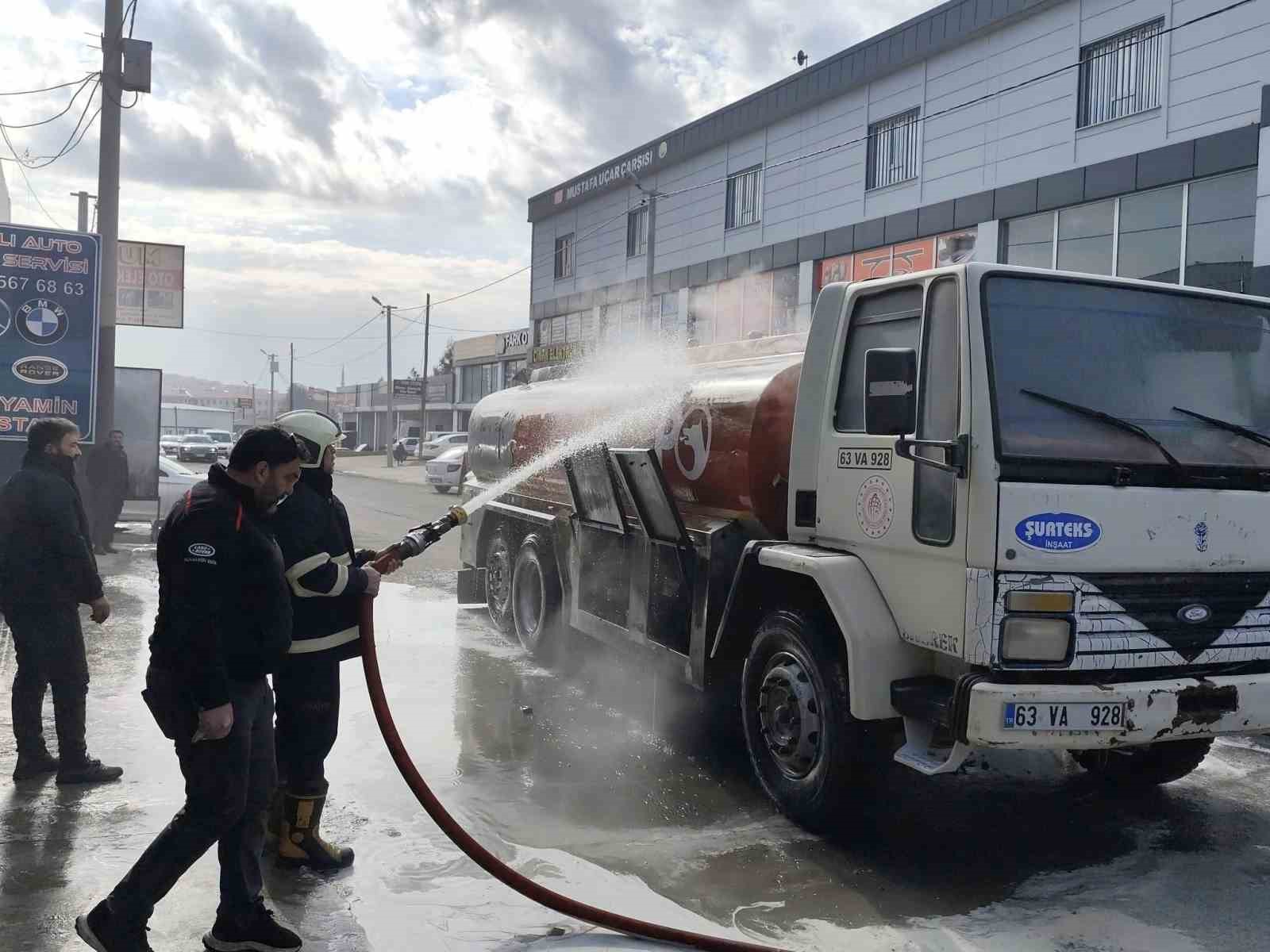 Şanlıurfa’da faciadan dönüldü