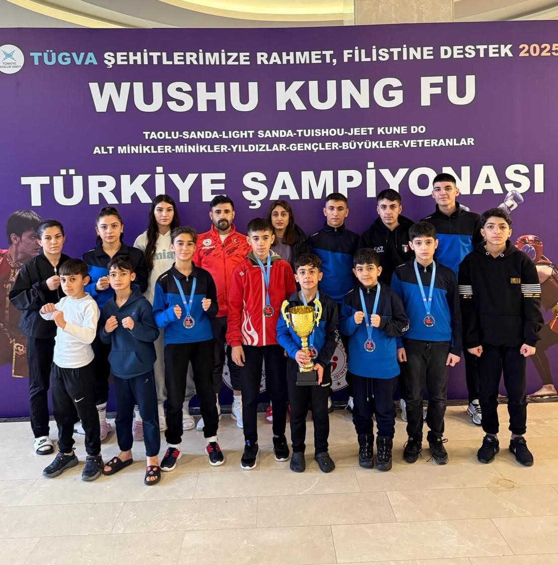 Kurtalanlı sporculardan, T&uuml;rkiye şampiyonasında 11 madalya
