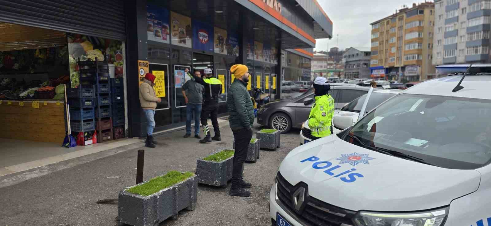 Ereğli’de market ve mağazalara trafik denetimi; cezai işlem uygulandı
