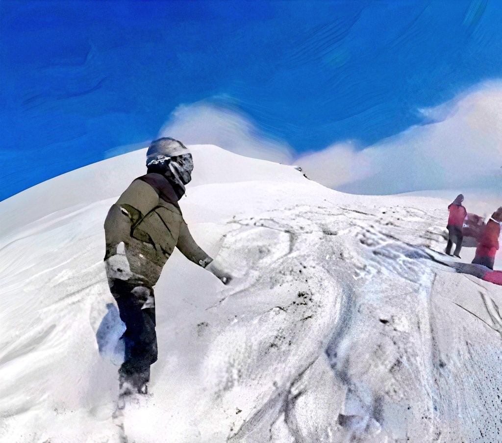 Jandarmadan yasak bölgede kaymaya ceza