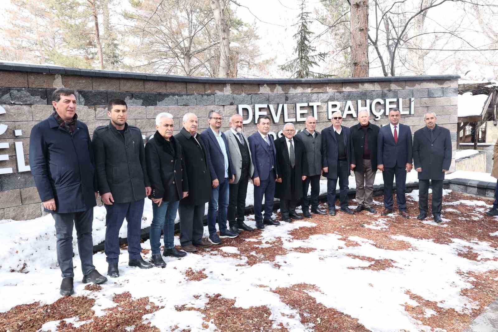 Başkan Büyükkılıç’tan Bünyan Belediye Başkanı Metin’e ziyaret