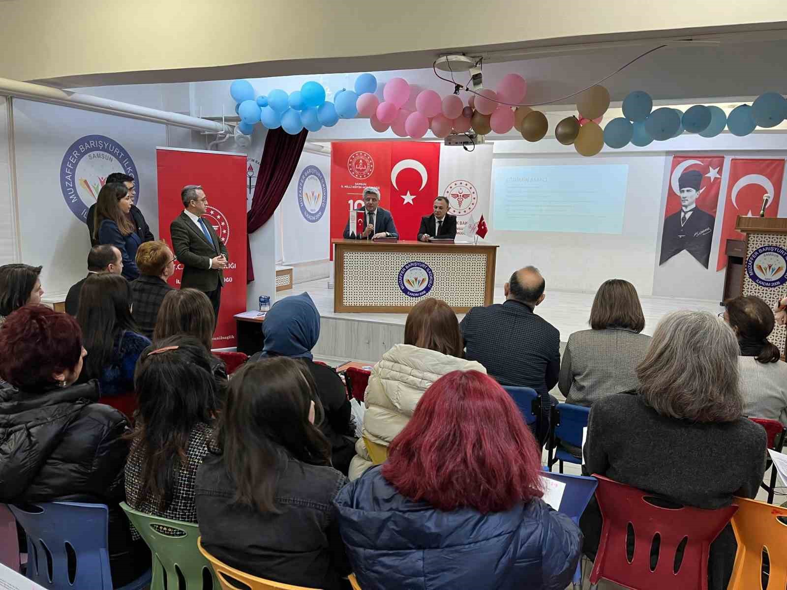 Samsun Milli Eğitim M&uuml;d&uuml;rl&uuml;ğ&uuml; ile Sağlık M&uuml;d&uuml;rl&uuml;ğ&uuml; arasında iş birliği
