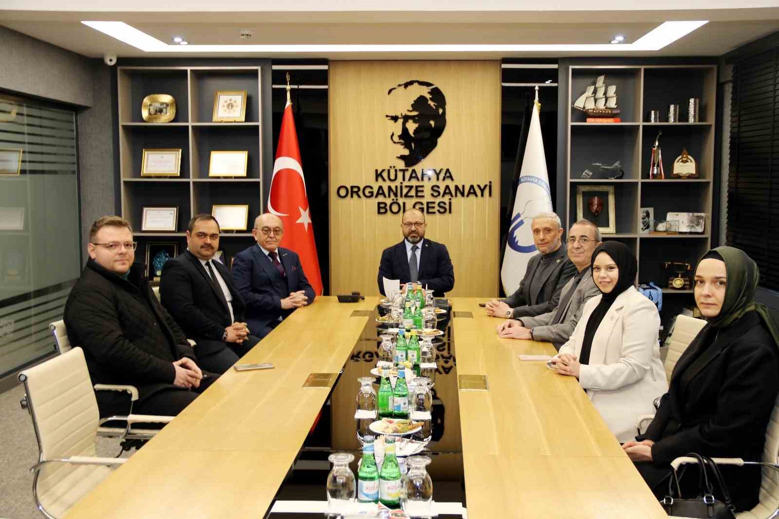 AK Parti heyetinden Kütahya OSB’ye ziyaret