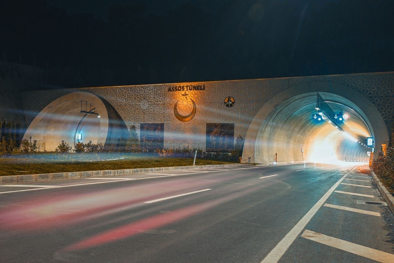 Assos ve Troya tünelleri trafiğe kapanacak
