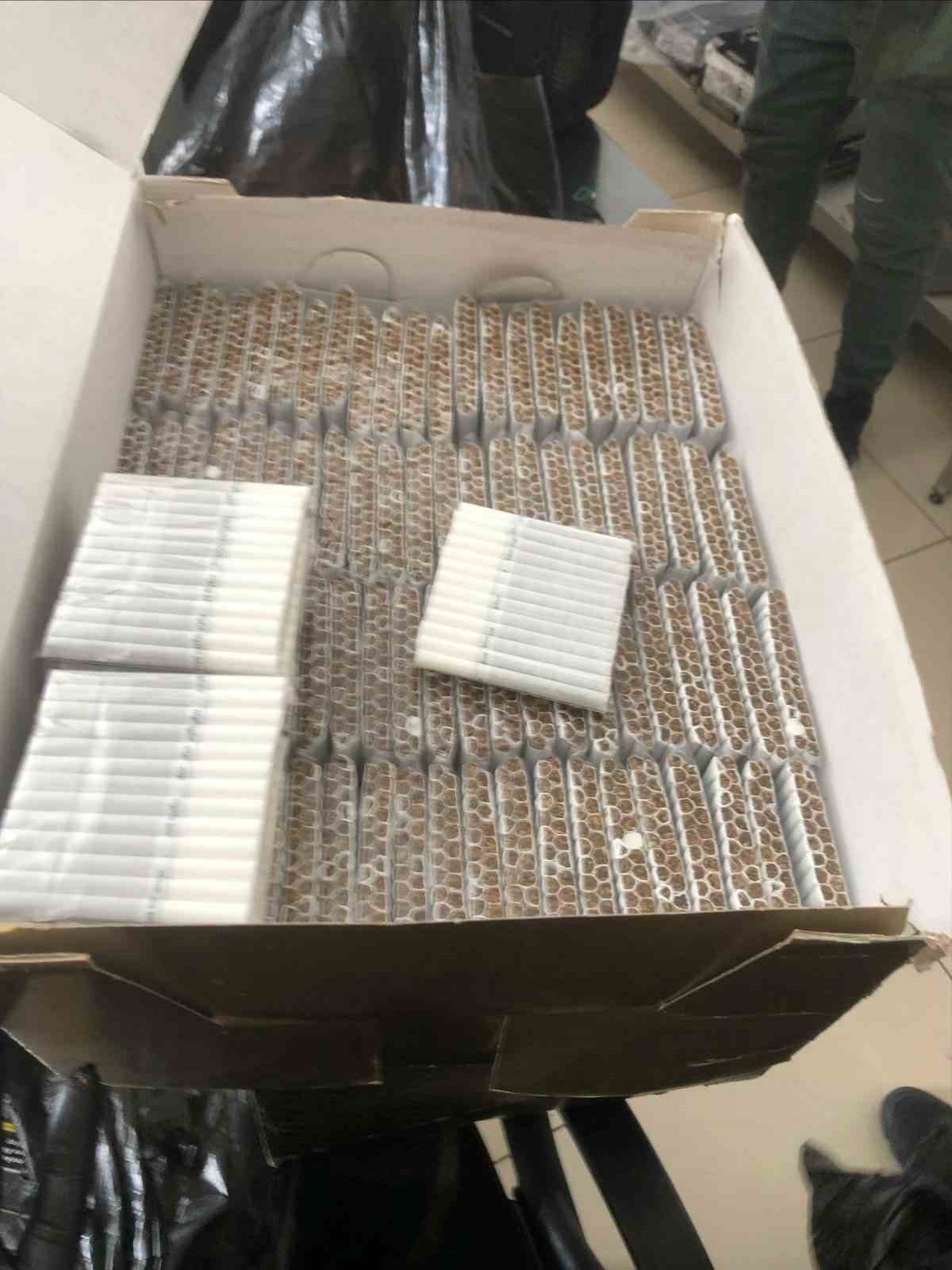 Kayseri&rsquo;de 1 milyon 150 bin lira değerinde ka&ccedil;ak sigara ele ge&ccedil;irildi
