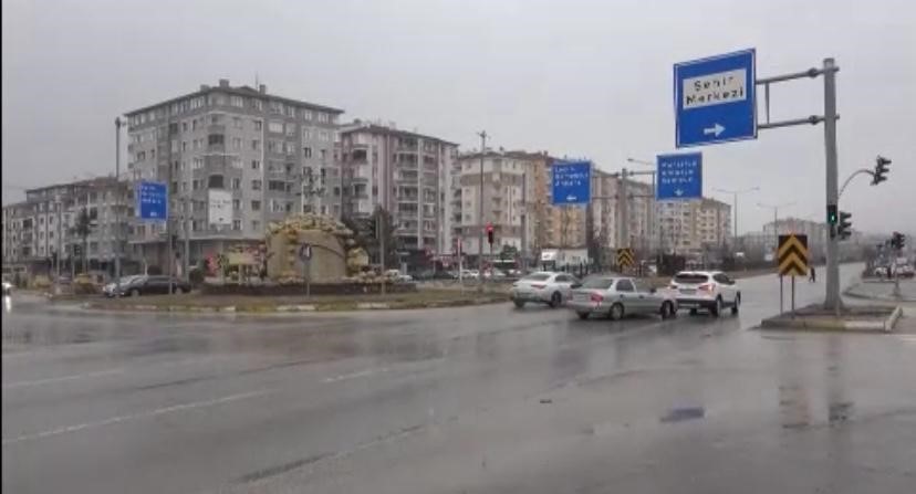 Çorum’da kar yağışı etkili oldu