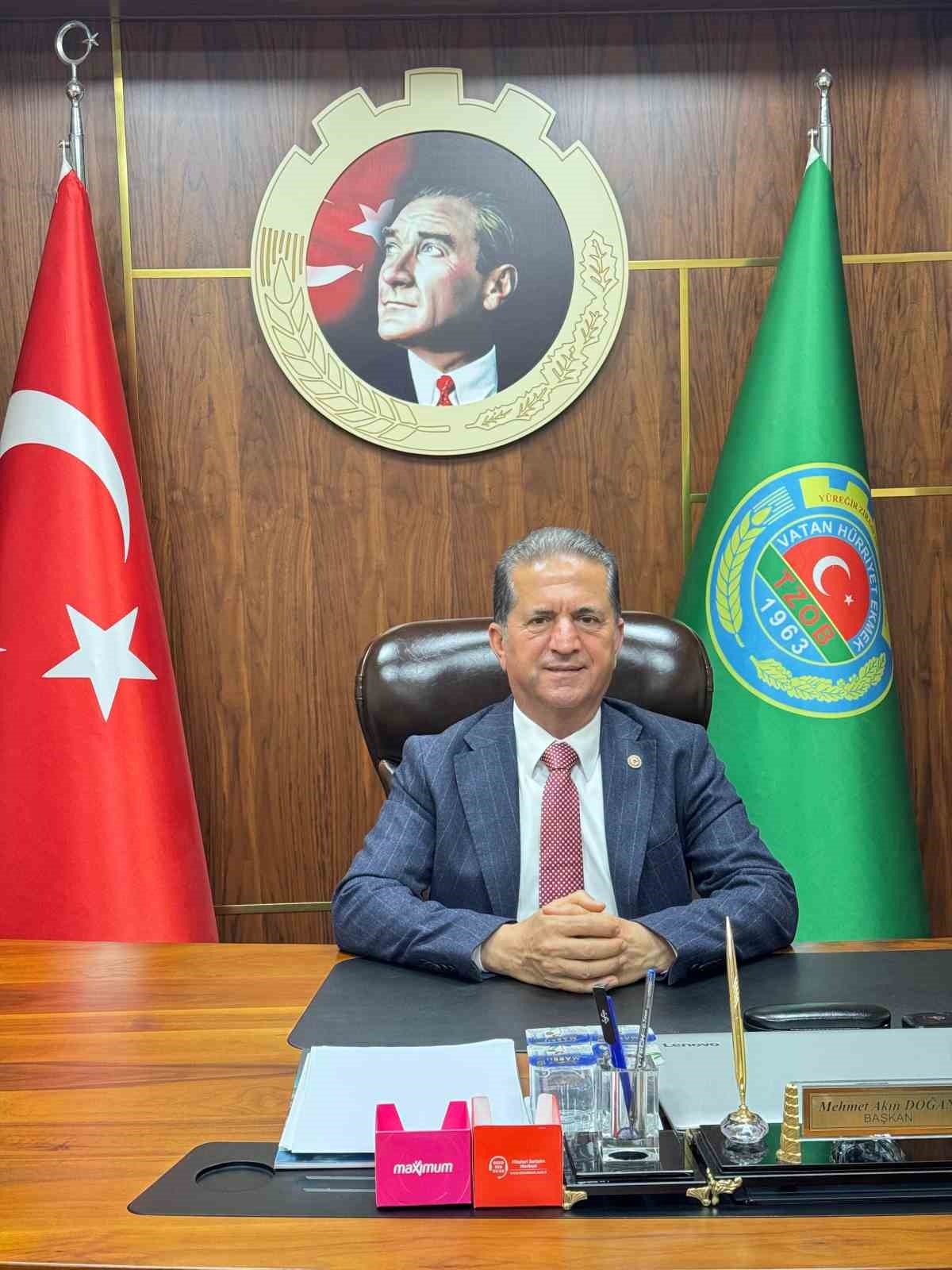 "Zirai dona karşı dikkatli olalım"