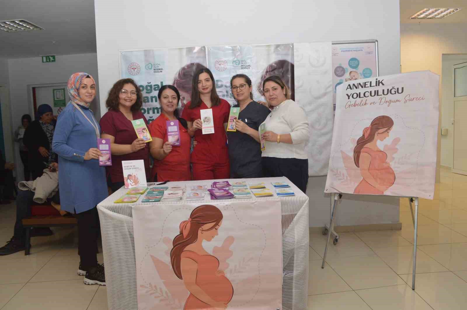 Muğla&rsquo;da normal doğum i&ccedil;in stant a&ccedil;ıldı
