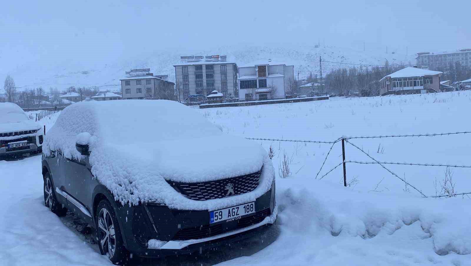 Karlıova&rsquo;da 20 k&ouml;y yolu ulaşıma kapandı
