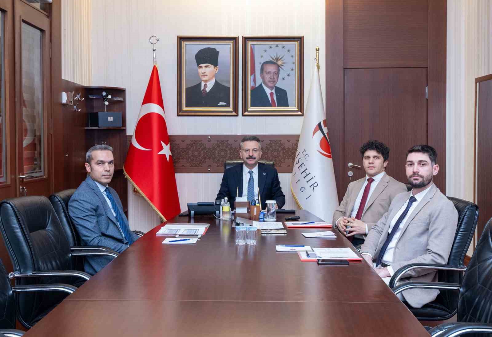 Vali Aksoy&rsquo;a BEBKA projeleriyle ilgili bilgilendirme sunumu yapıldı
