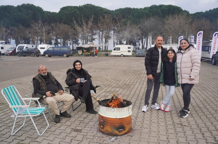 Karavan tutkunları Orhangazi’de buluştu