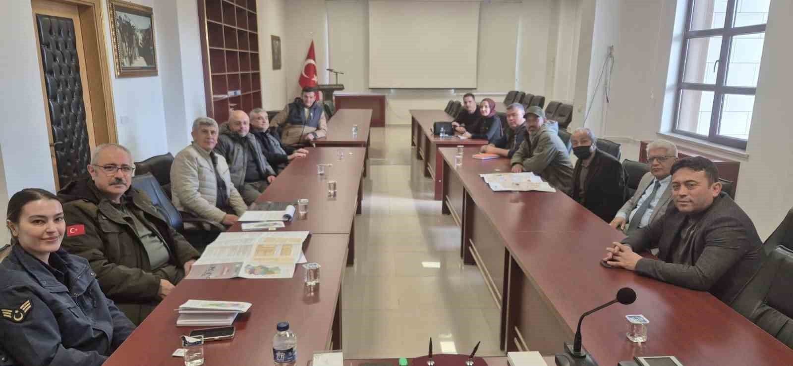 K&uuml;tahya&rsquo;da İl&ccedil;e Av Komisyon toplantıları yapıldı
