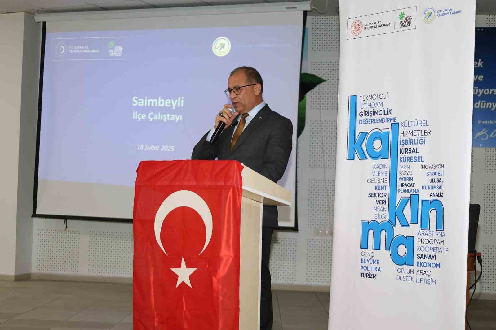 Adana’nın Saimbeyli ilçesinde tanıtım çalıştayı düzenlendi