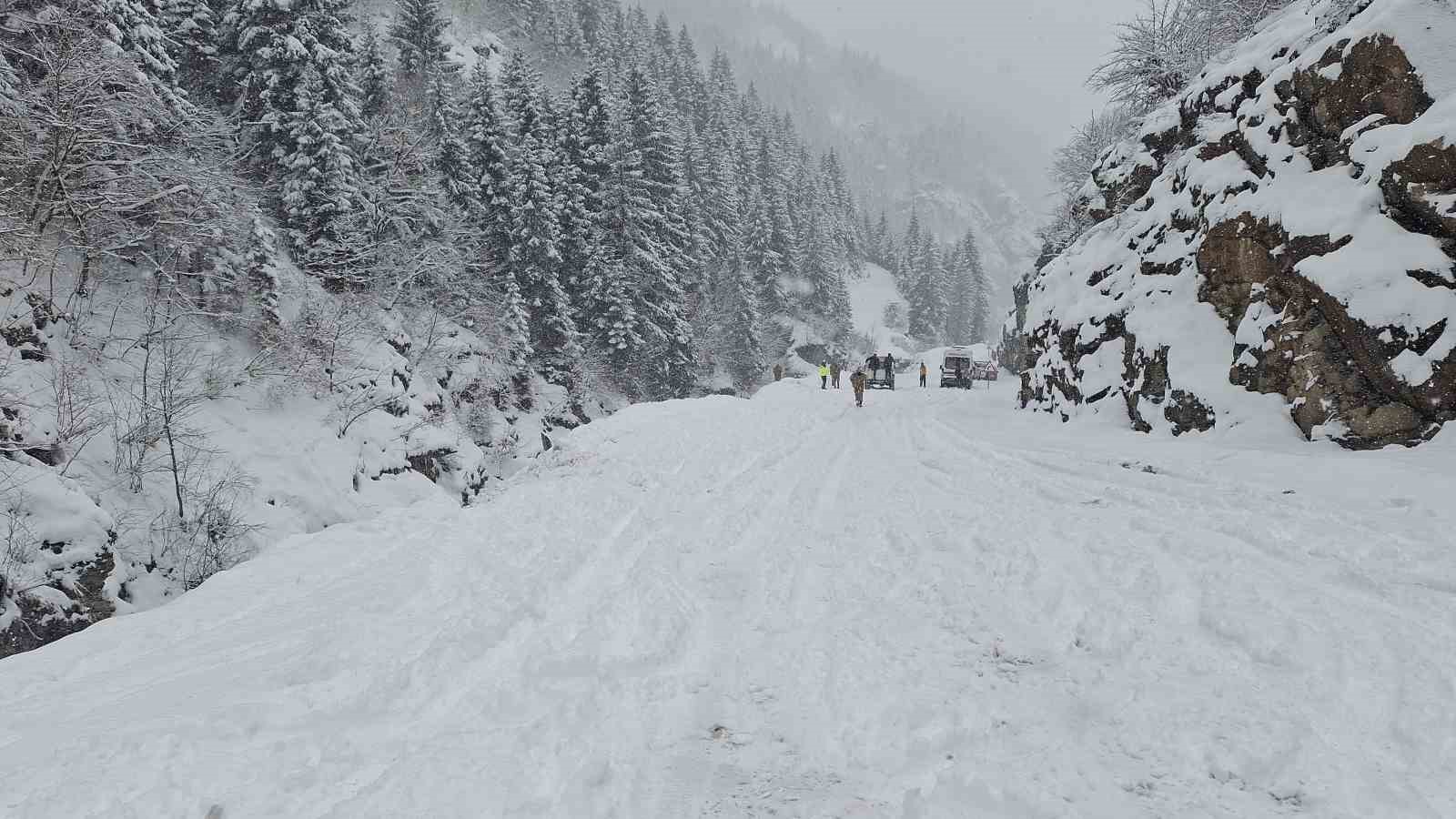 Gümüşhane’de dereye yuvarlanan kamyonetteki 5 kişi yaralandı