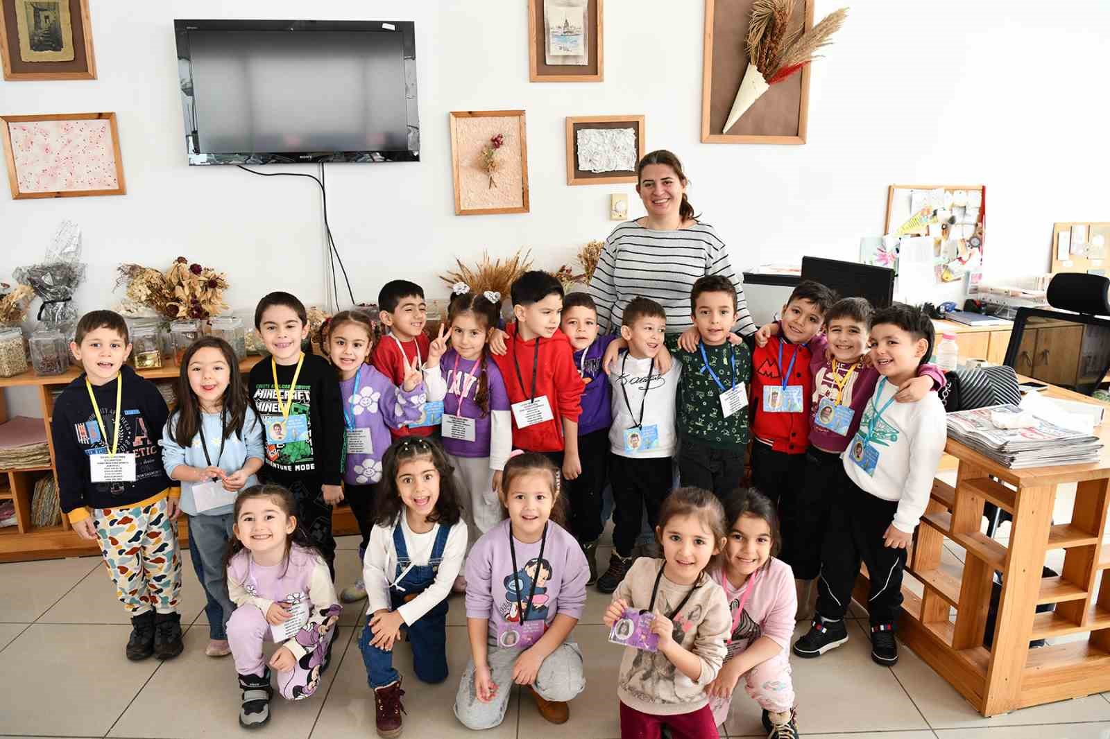 &Ccedil;ocuklara &ccedil;evre bilinci aşılanıyor
