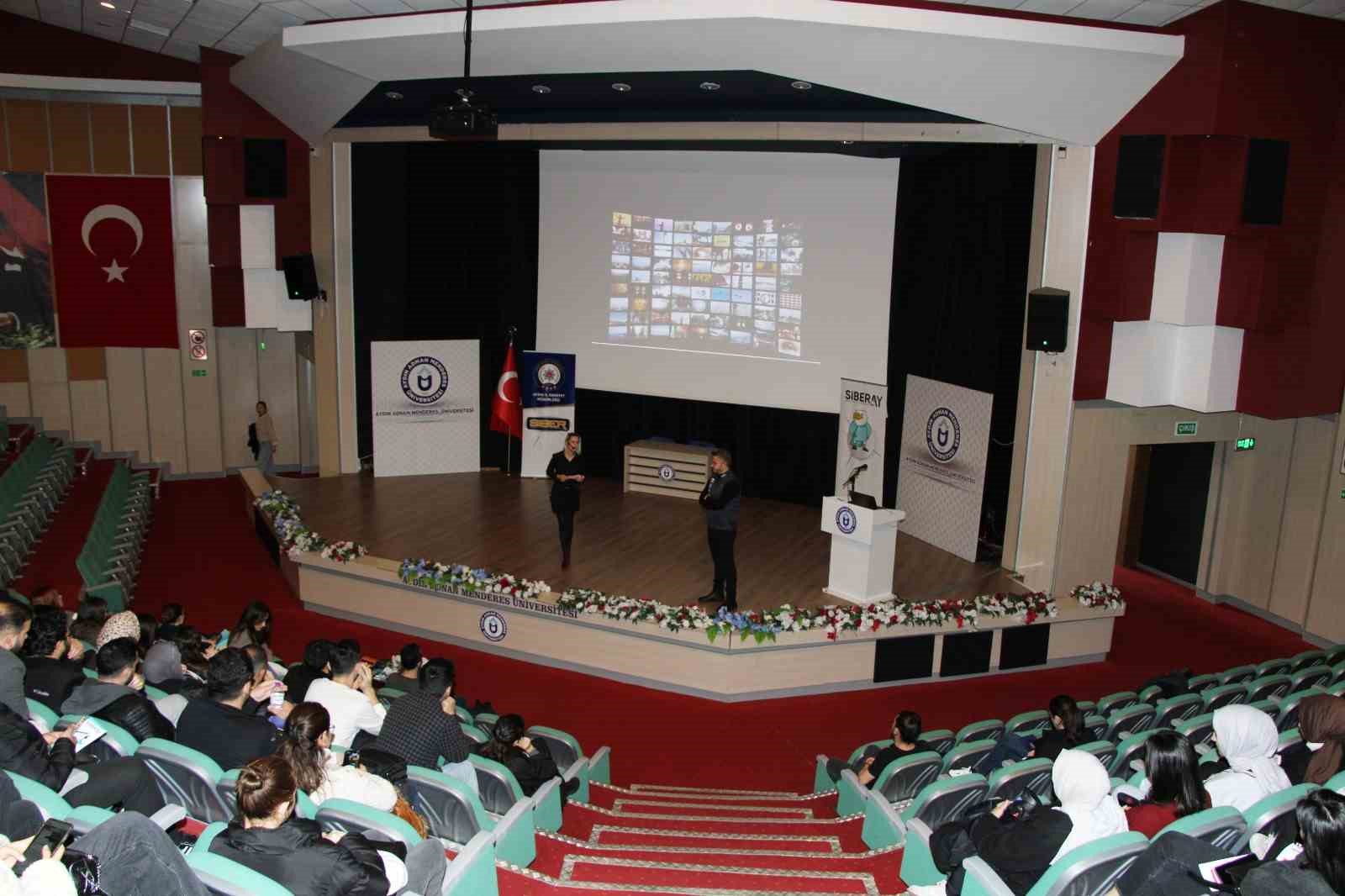 Eğitim Fakültesi öğrencilerine siber güvenlik semineri verildi