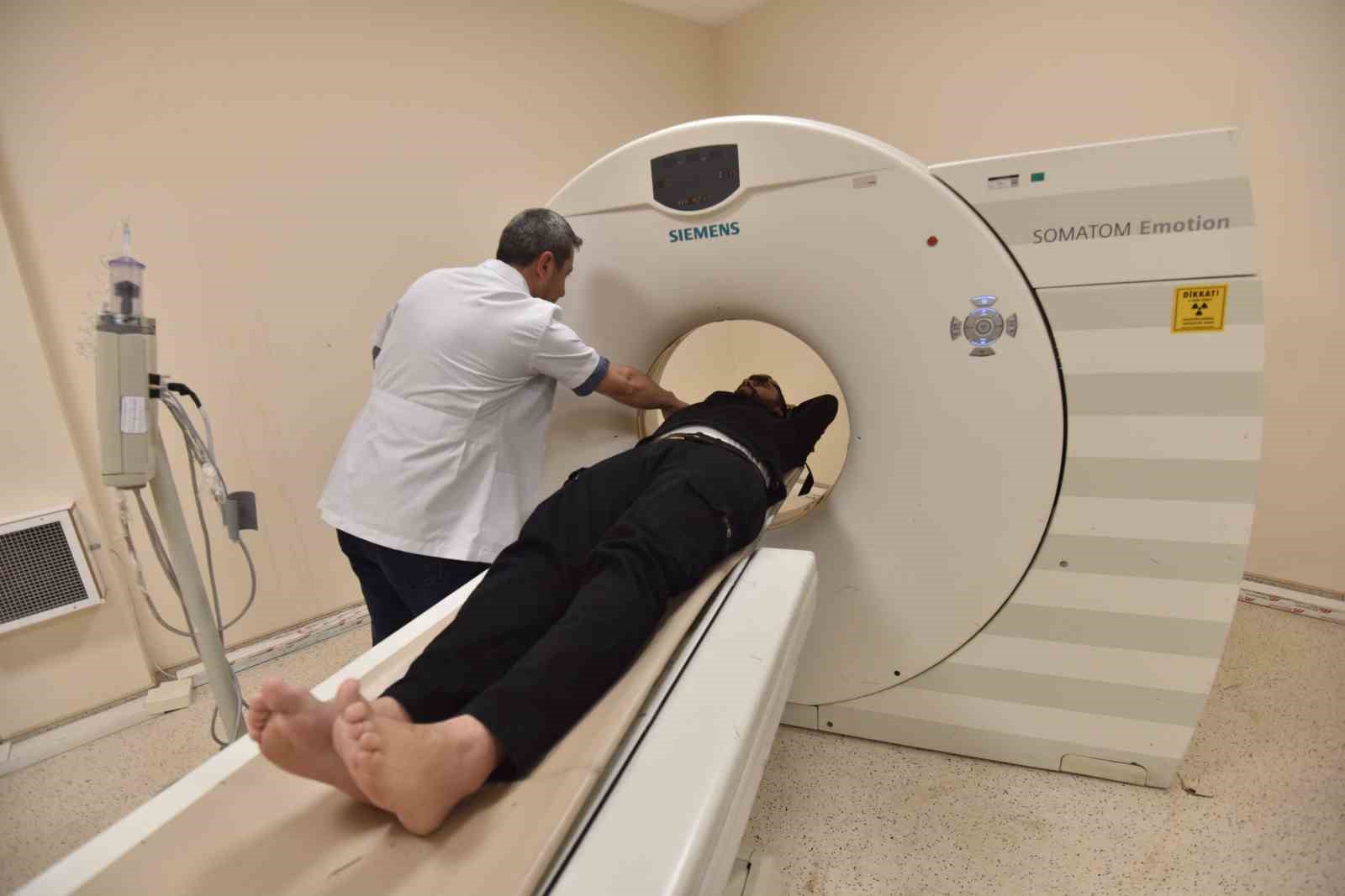 Ahlat Devlet Hastanesine yeni bilgisayarlı tomografi cihazı kazandırıldı
