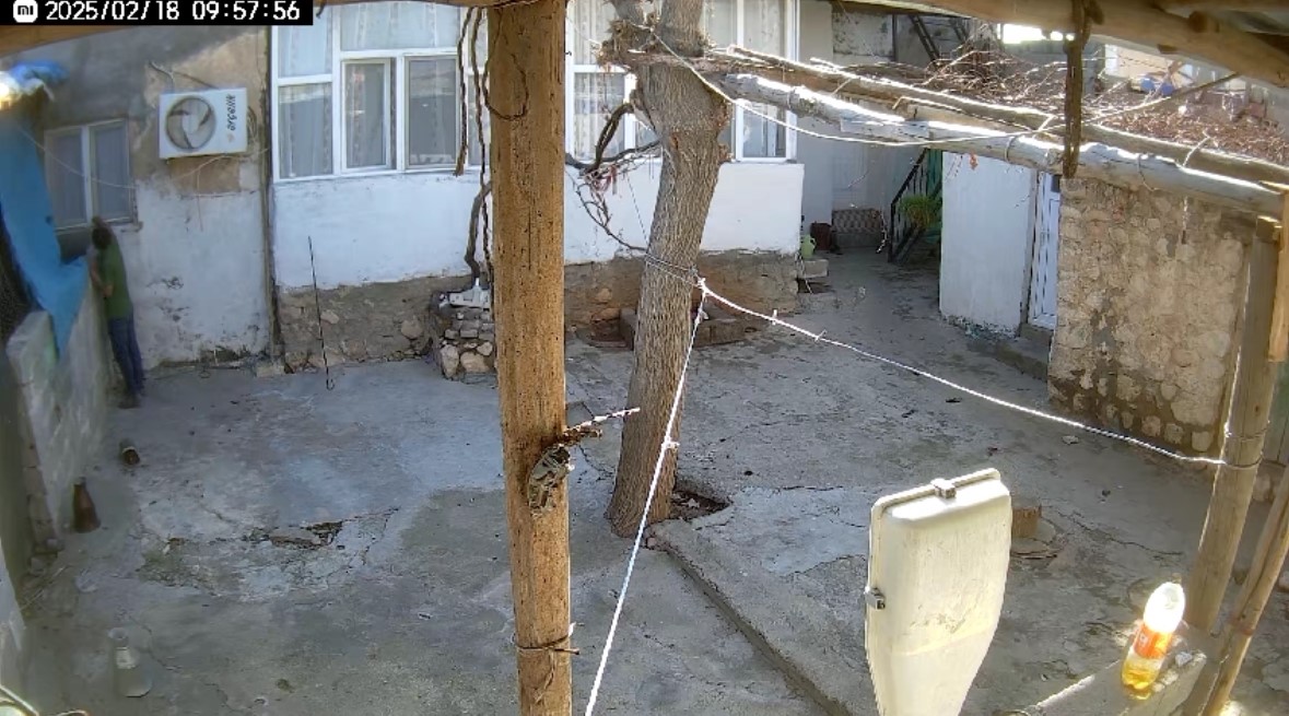 Mardin’de acemi hırsız ev sahibine yakalandı