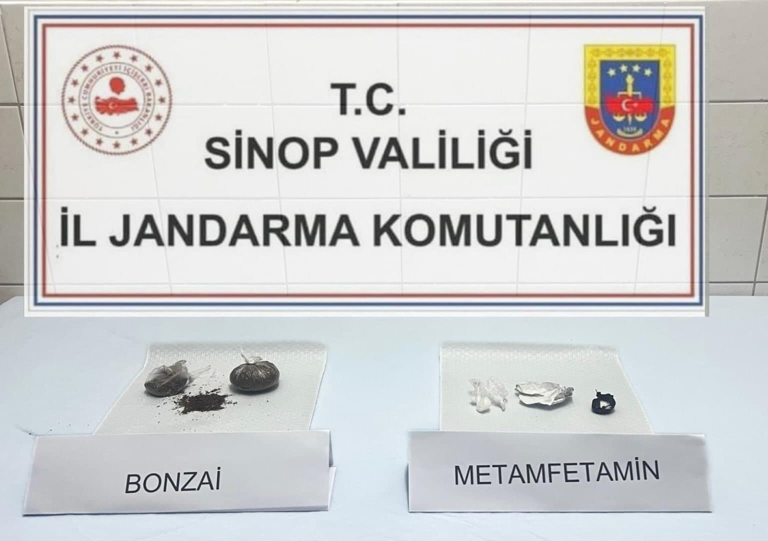 Sinop&rsquo;ta uyuşturucu operasyonu: 7 g&ouml;zaltı
