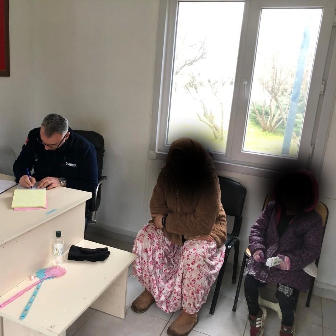 Sinop’ta dilenci operasyonu