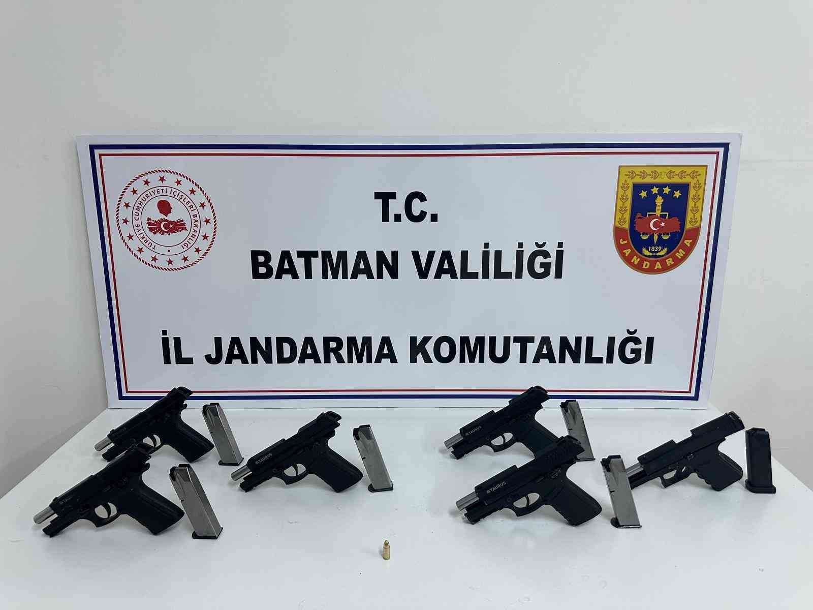 Batman’da silah kaçakçılığına 1 tutuklama