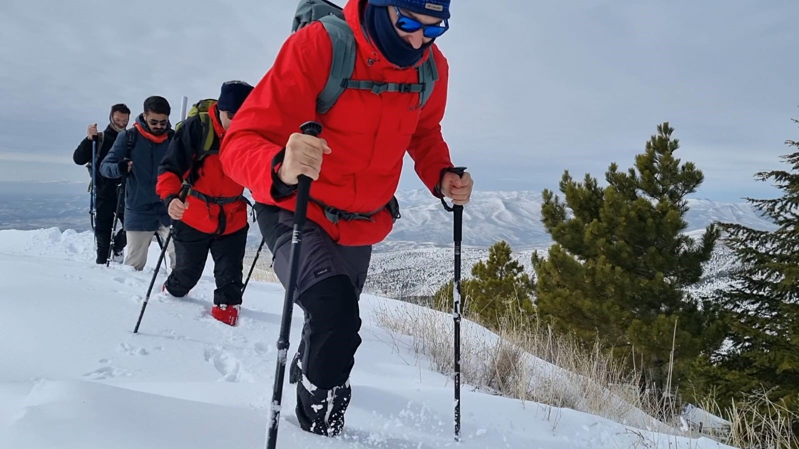 Kırşehirli dağcılar Kındam Dağı’na tırmandı