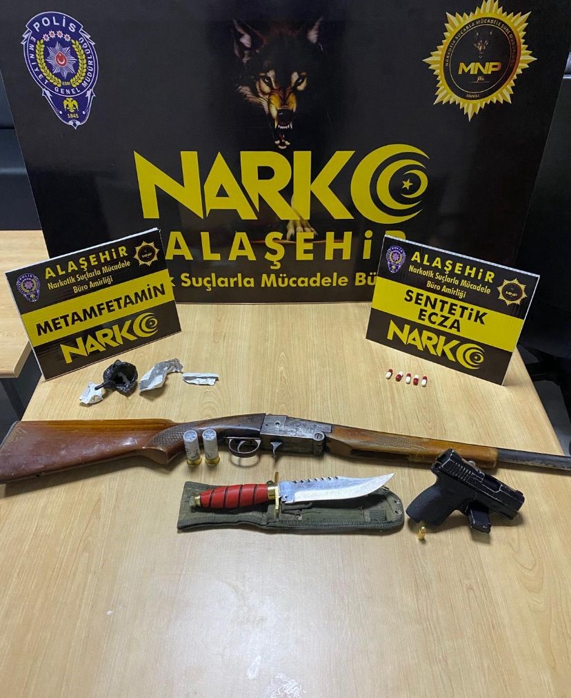 Alaşehir polisinden uyuşturucu tacirlerine geçit yok