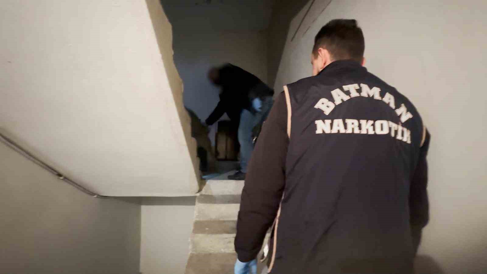 Batman’da uyuşturucu operasyonu: 2 tutuklama