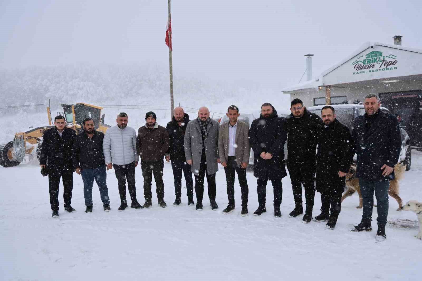 Atakum Belediyesinden kar seferberliği
