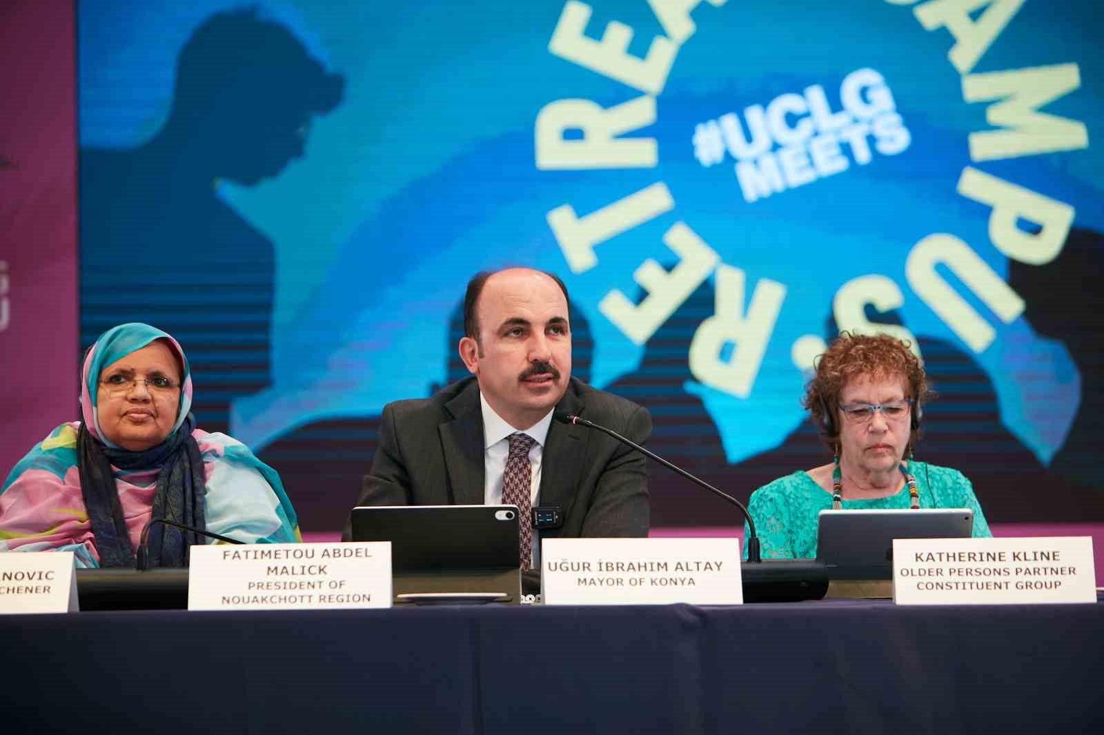 Başkan Altay: "Savaş su&ccedil;u işleyen İsrail&rsquo;e yaptırım uygulanmadığı takdirde d&uuml;nya barışını tesis etmemiz m&uuml;mk&uuml;n değil"
