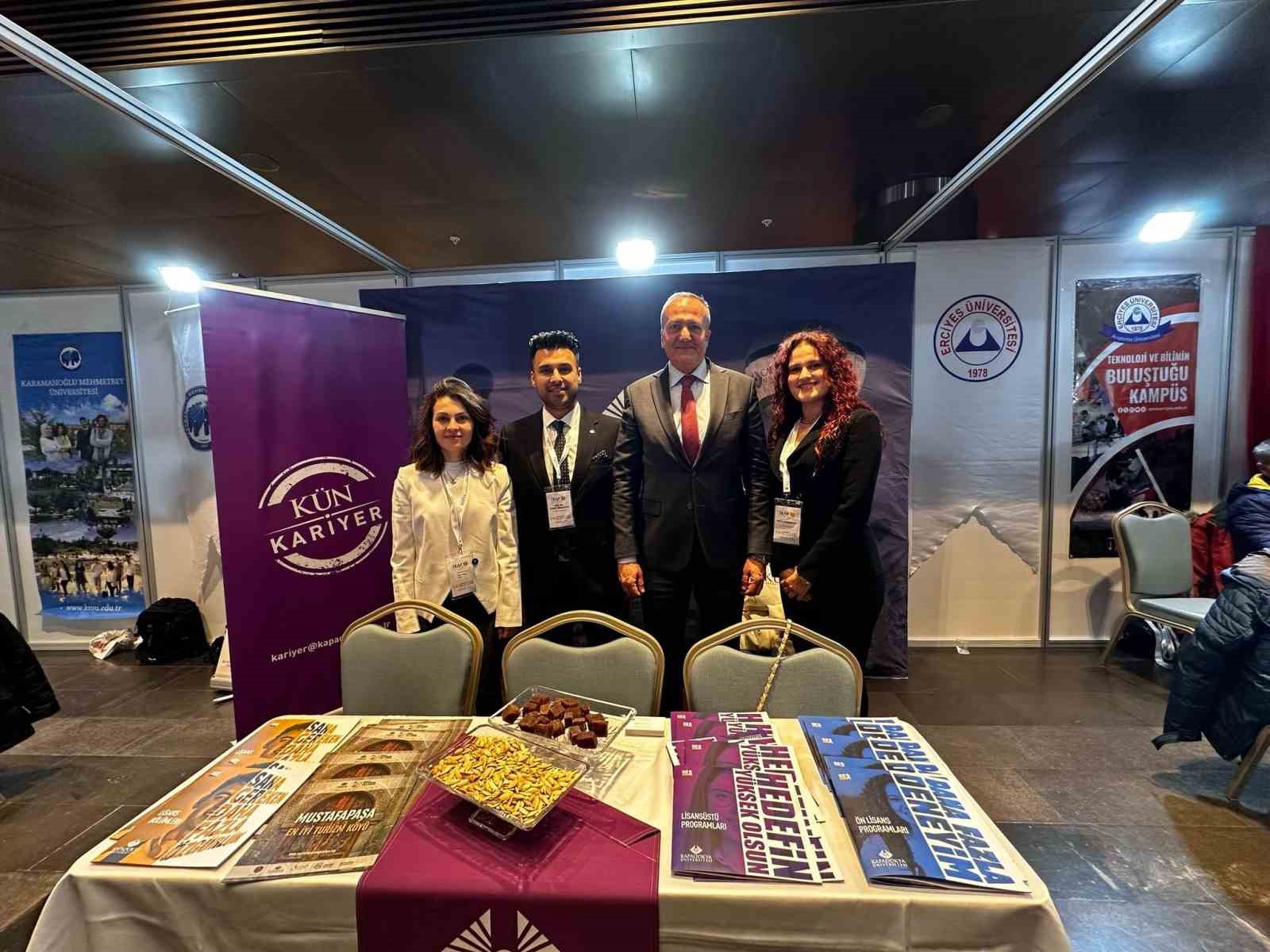 KÜN Rektörü Prof. Dr. Karasar, İKAF’25’e katıldı