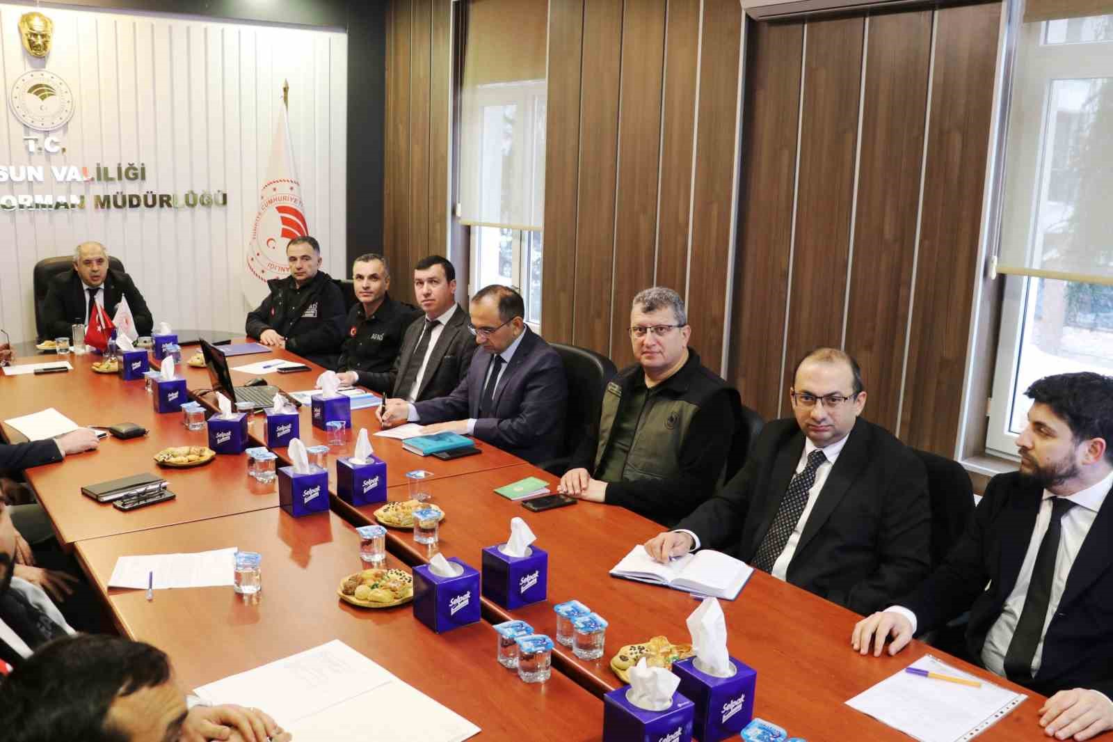 Yerel Düzey Afet Tarım Orman Gıda Su ve Hayvancılık Grubu Operasyon Planı konuşuldu