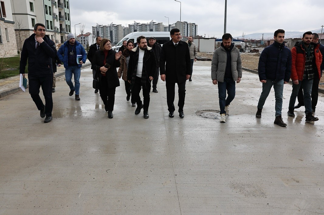Başkan Eyüp Kahveci’den TOKİ Konutları’na yerinde inceleme