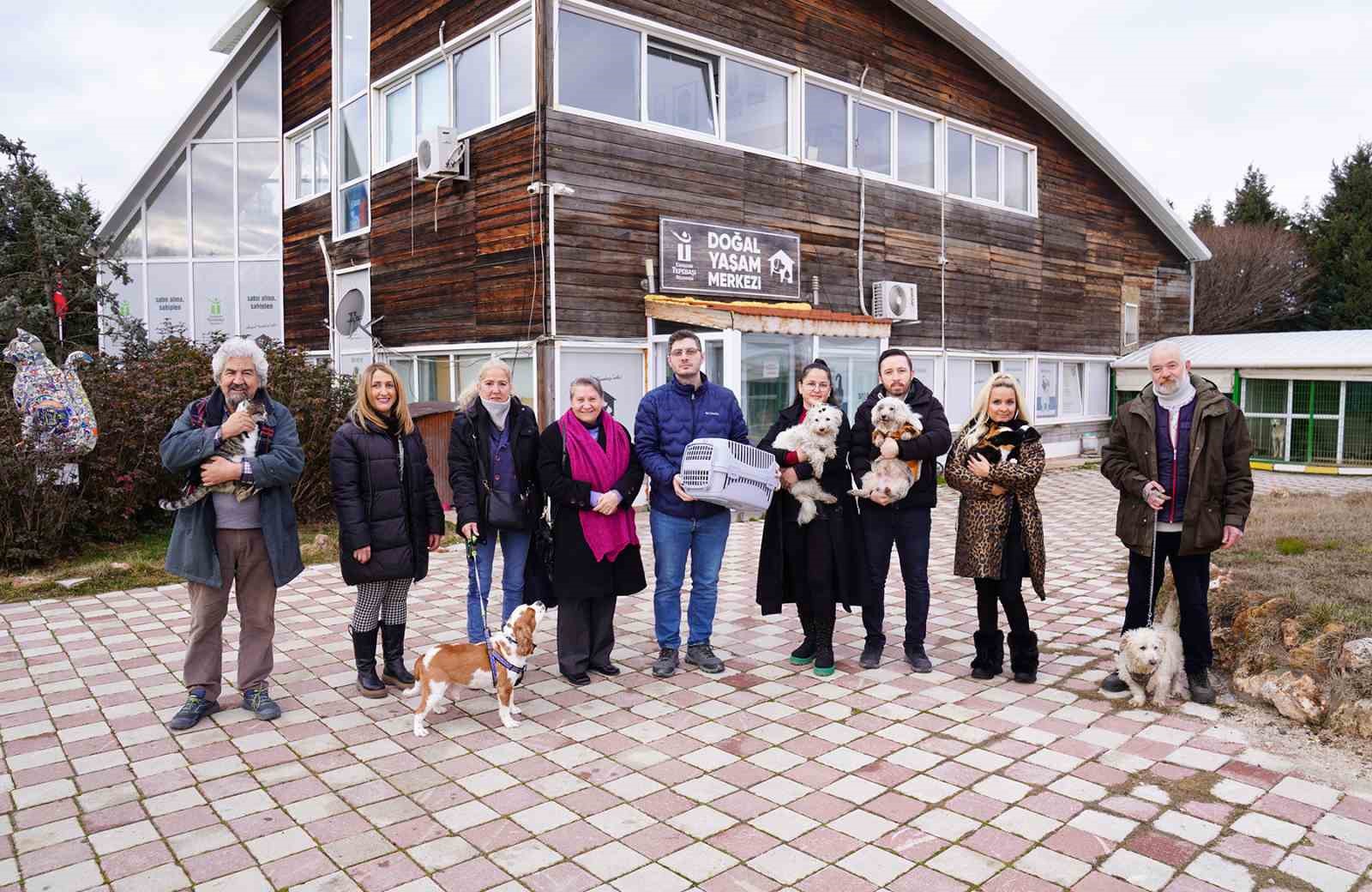 57 patili dost sıcak yuvasına kavuştu