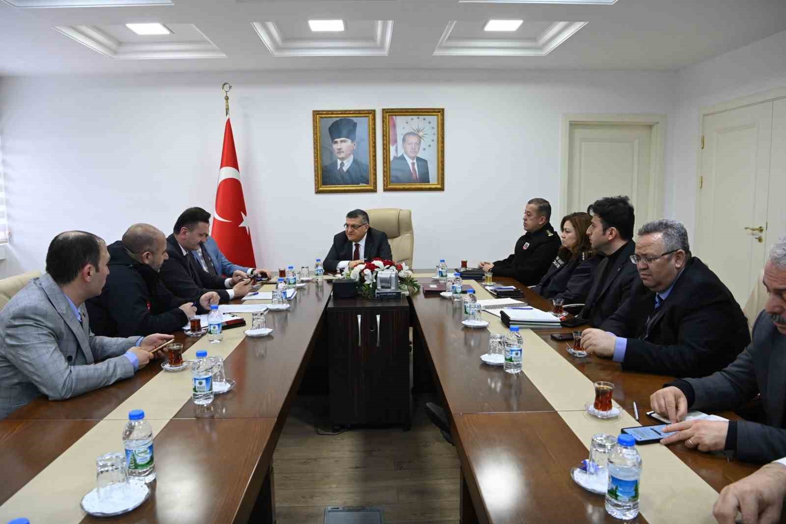 Sinop’ta İl Afet ve Acil Durum Koordinasyon Kurulu toplantısı